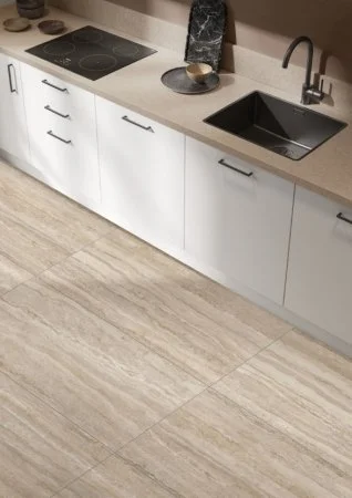 Керамогранит Vitra CityStone Травертин Линейный 60х120 (Натуральная и Реттифицированная) в Орске