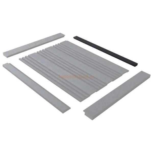 Финишный молдинг LF124B BK114K левый декорированный (31х12х2700мм) в Орске