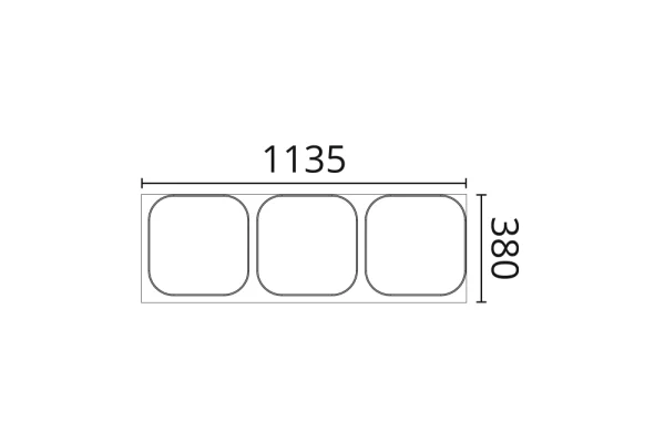 Декоративная панель NMC Arstyl Icon (113.5x38x4.5 см) в Орске