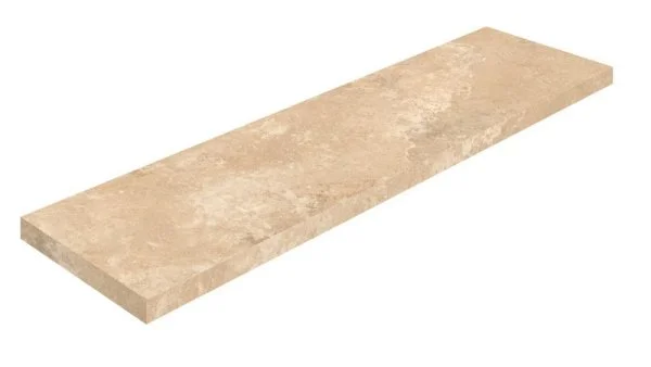 Керамогранит Coliseum Аурелия Беж Ступень угловая левая (Натуральный, 33х120) в Орске