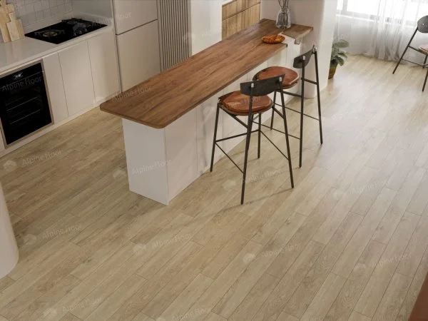 Каменно-полимерная плитка Alpine Floor Grand Sequoia Village Миндаль ECO 11-607 4мм, 43 класс в Орске