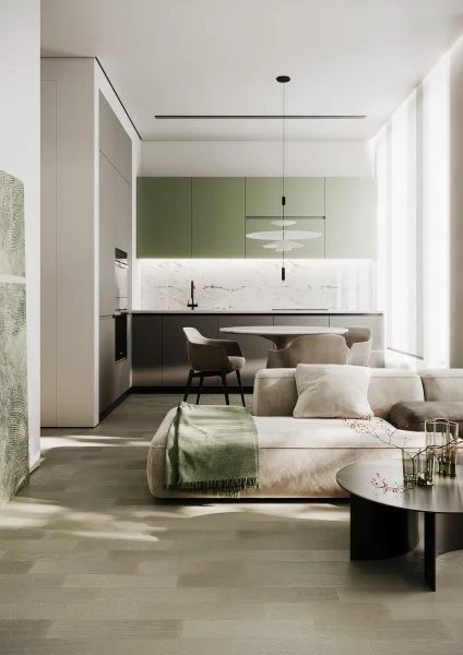 Паркетная доска Quartz Parquet Штучный паркет Дуб Лунный 44-1258-08 в Орске