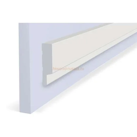 Финишный молдинг LF124A NP правый белый (42х12х2700мм) в Орске