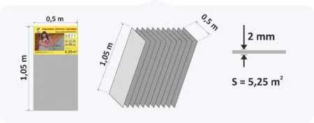 Подложка Солид 3мм листовая серая (5,25м2) в Орске