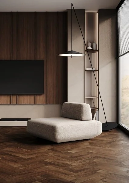 Паркетная доска Quartz Parquet Штучный паркет Орех Американский 44-400-29 в Орске