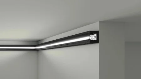 Профиль NMC Wallstyl IL12 Black (25х20х2000мм) в Орске