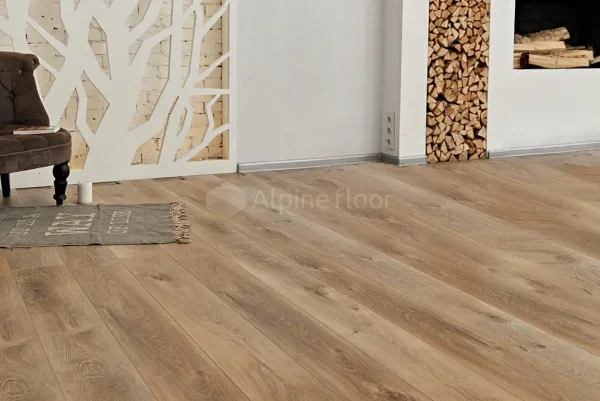 Кварц-виниловая плитка Alpine Floor Premium XL Дуб Природный Изысканный ЕСО 7-6, 8 мм. 43 класс в Орске