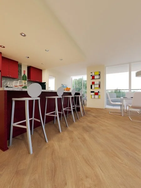 Кварц-виниловая плитка FineFloor Light Дуб Эно FF-1371 в Орске