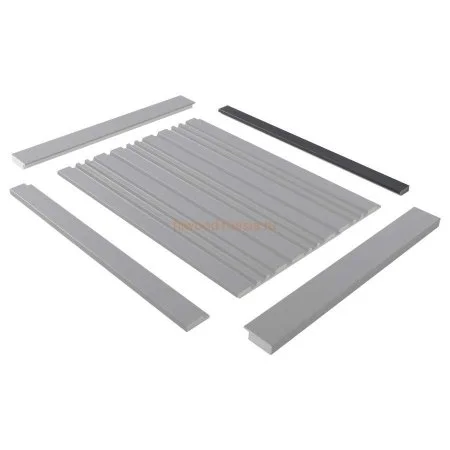 Финишный молдинг LF124B GR3 левый декорированный (31х12х2700мм) в Орске