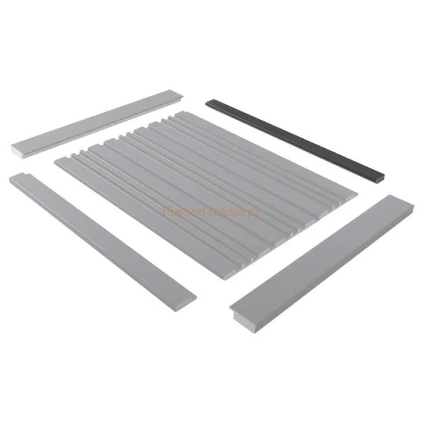 Финишный молдинг LF124B GR3 левый декорированный (31х12х2700мм) в Орске