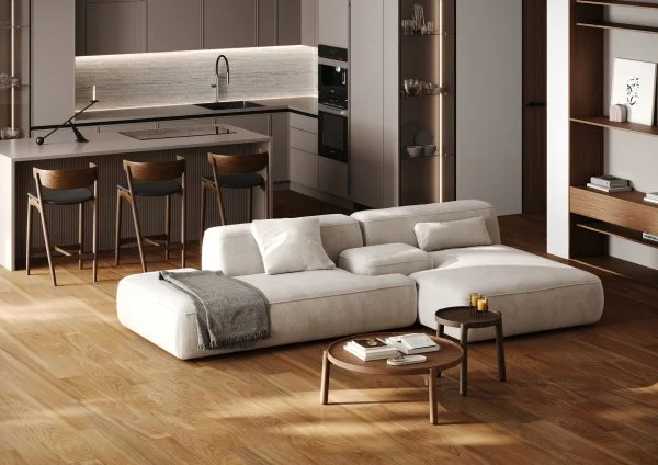 Паркетная доска Quartz Parquet Классик 5 мм Дуссия Африканская 550-63 в Орске