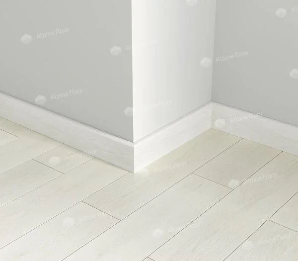 Кварцевый плинтус Alpine Floor Parquet Light 13-0 Белый в Орске