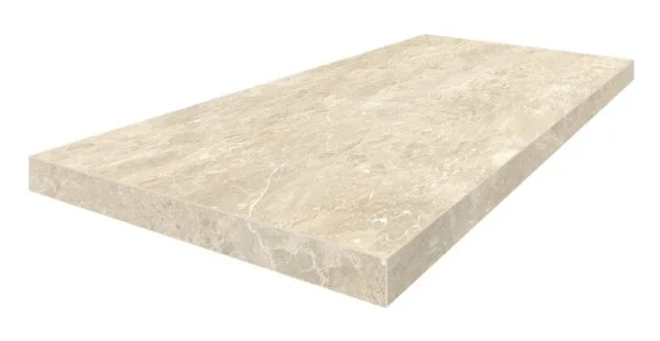 Керамогранит Coliseum Да Винчи Беж Ступень угловая левая (Натуральный, 33х60) в Орске