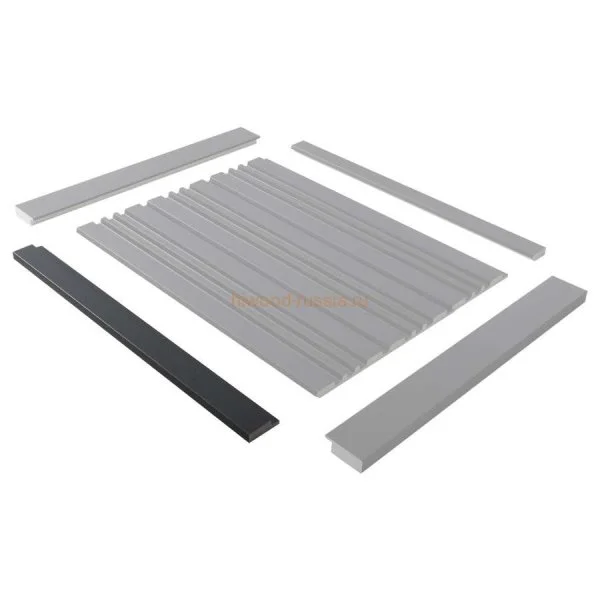 Финишный молдинг LF124A GR3 правый декорированный (42х12х2700мм) в Орске