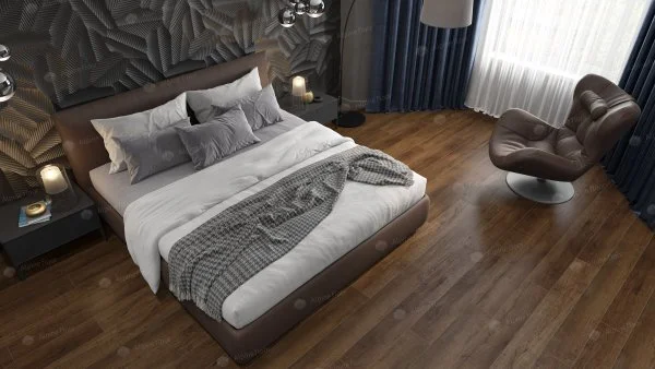 Кварц-виниловая плитка Alpine Floor Premium XL Дуб Шоколадный ЕСО 7-18, 8 мм. 43 класс в Орске