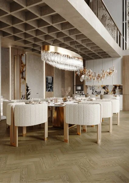 Паркетная доска Quartz Parquet Штучный паркет Дуб Конго 44-1258-54 в Орске