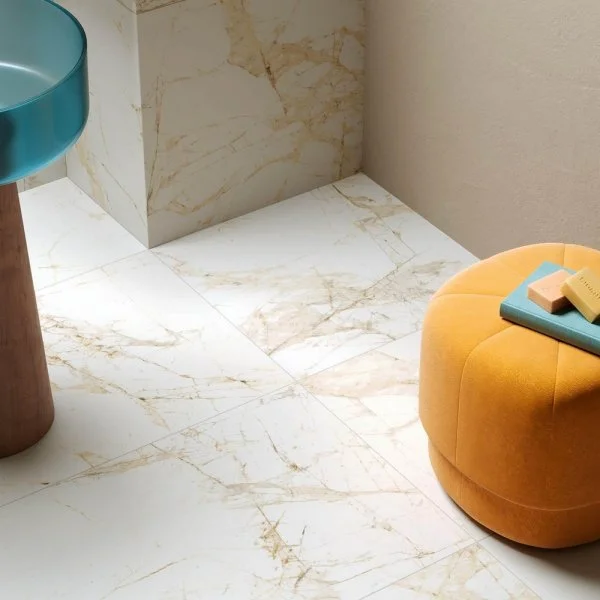 Керамогранит Coliseum Канова Уайт 60х120 (Натуральный и Реттифицированный) в Орске