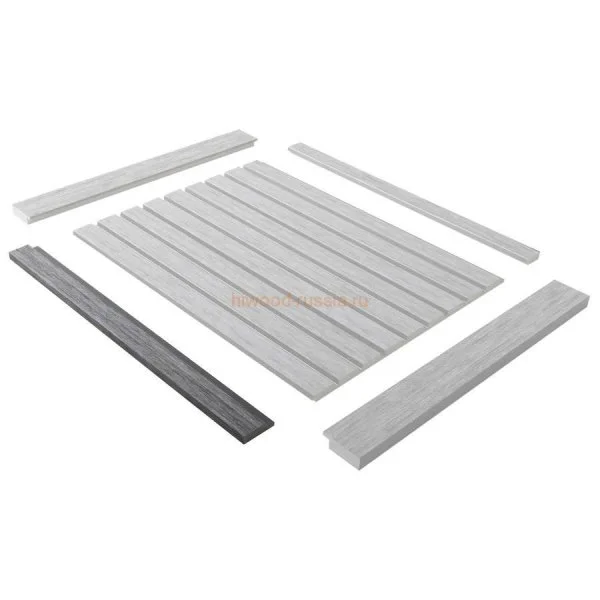 Финишный молдинг LF124A GN68 правый декорированный (42х12х2700мм) в Орске