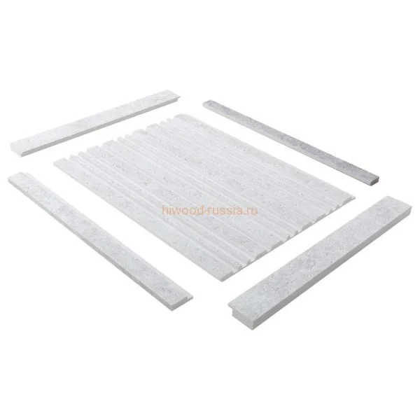 Финишный молдинг LF124B W50 левый декорированный (31х12х2700мм) в Орске