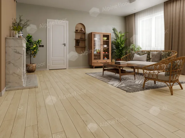 Каменно-полимерная плитка Alpine Floor Grand Sequoia Village Камфора ECO 11-507 4мм, 43 класс в Орске