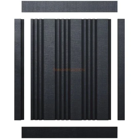 Финишный молдинг LF124A BK114K правый декорированный (42х12х2700мм) в Орске