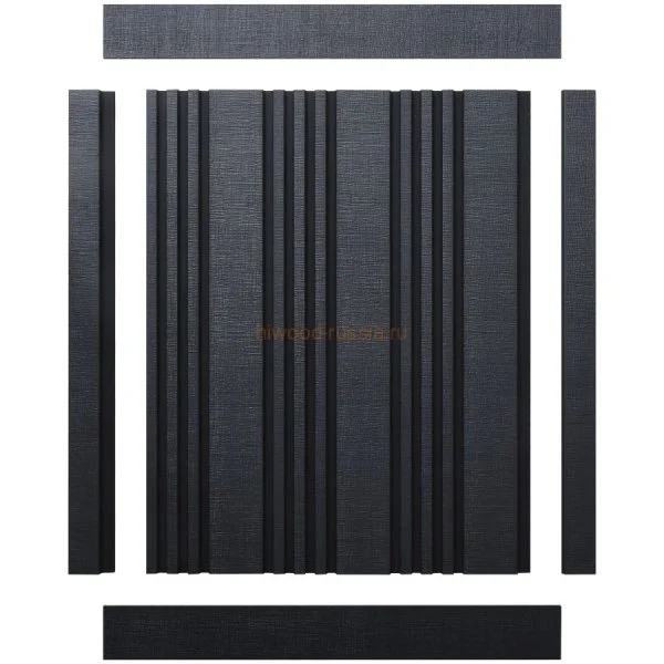 Финишный молдинг LF124B BK114K левый декорированный (31х12х2700мм) в Орске