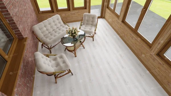 Каменно-полимерная плитка Alpine Floor Classic Дуб Выбеленный ECO 182-8, 4мм 43 класс в Орске