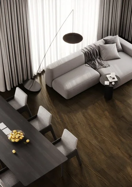 Паркетная доска Quartz Parquet Классик 7 мм Дуб Брауни 413 в Орске