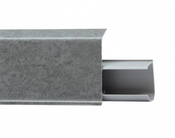 Пластиковый плинтус Royce №551 Грей (55х23х2200мм) в Орске