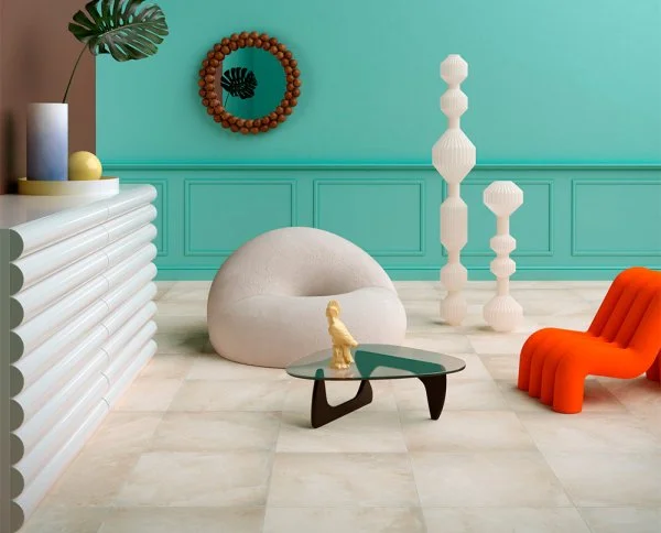 Керамогранит Coliseum Ривьера Уайт 60х60 (Натуральный и Реттифицированный) в Орске