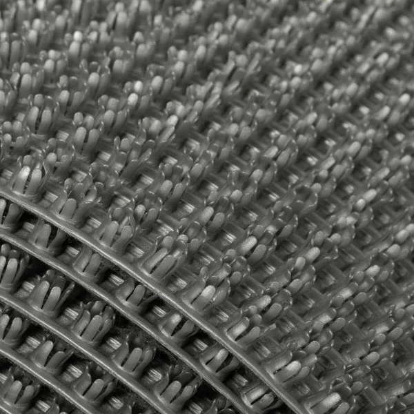 Щетинистое покрытие Альфа-Стиль 128 Серый металлик - 0,9х15 м. пог в Орске