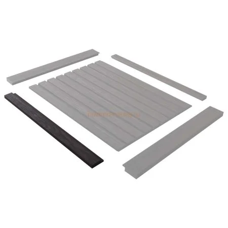 Финишный молдинг LF124A BR395 правый декорированный (42х12х2700мм) в Орске