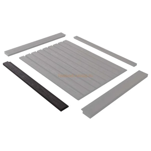 Финишный молдинг LF124A BR395 правый декорированный (42х12х2700мм) в Орске