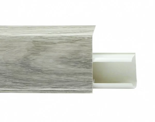 Пластиковый плинтус Royce №549 Дуб Альба (55х23х2200мм) в Орске