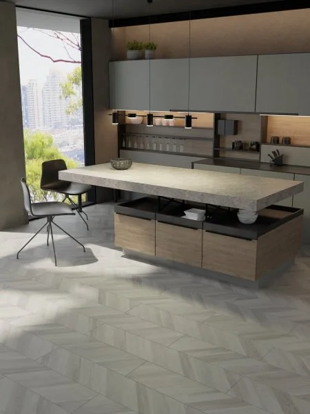 Ламинат Egger PRO 8/33 4V Large Дуб Кестинкорт Пепел левая EPL243F4CL в Орске