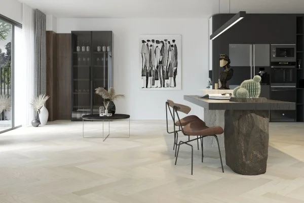 Паркетная доска Quartz Parquet Английская Ёлка Дуб Песочный 33-408 в Орске