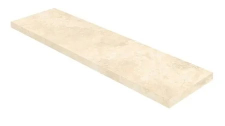 Керамогранит Coliseum Аурелия Уайт Ступень угловая правая (Натуральный, 33х120) в Орске