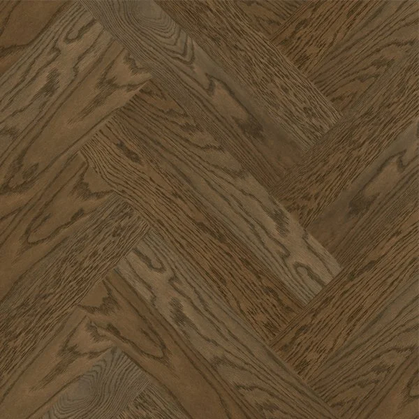 Паркетная доска Quartz Parquet Английская Ёлка Дуб Брауни 33-413 в Орске