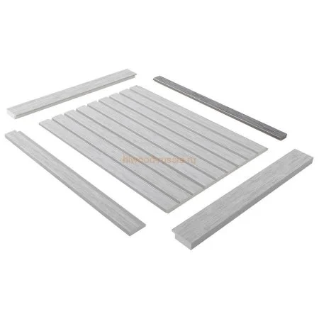 Финишный молдинг LF124B GN68 левый декорированный (31х12х2700мм) в Орске