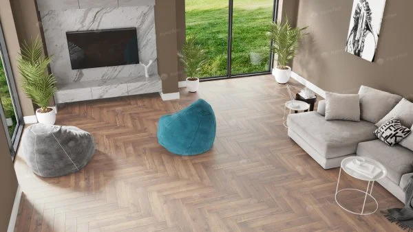 Каменно-полимерная плитка Alpine Floor Parqet Light Дуб Royal ECO 13-2, 4 мм 43 класс в Орске
