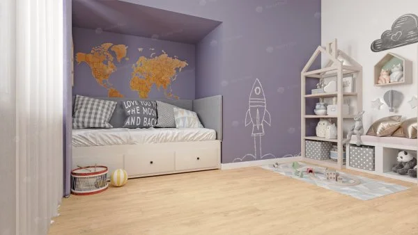 Каменно-полимерная плитка Alpine Floor Classic Дуб Ваниль Селект ECO 106-3, 4мм 43 класс в Орске