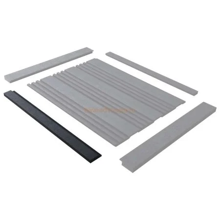 Финишный молдинг LF124A BK114K правый декорированный (42х12х2700мм) в Орске