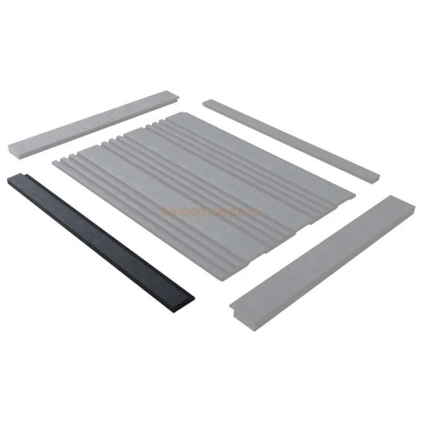 Финишный молдинг LF124A BK114K правый декорированный (42х12х2700мм) в Орске