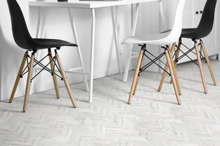 Пробковое покрытие CorkStyle Chevron White в Орске