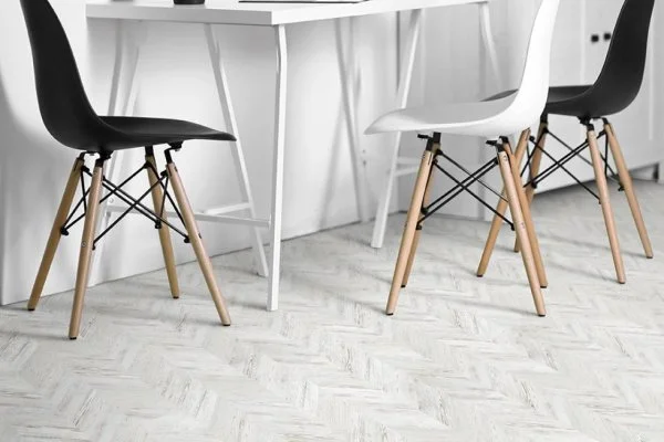 Пробковое покрытие CorkStyle Chevron White в Орске