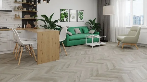 Кварц-виниловая плитка Alpine Floor Chevron Дуб Фантазия ECO 20-1 (2,5 мм. 43 класс) в Орске