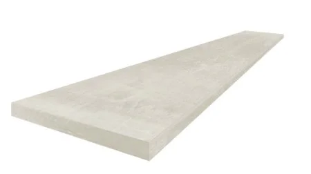 Керамогранит Coliseum Экспо Уайт Ступень угловая левая (Натуральный, 33х60) в Орске