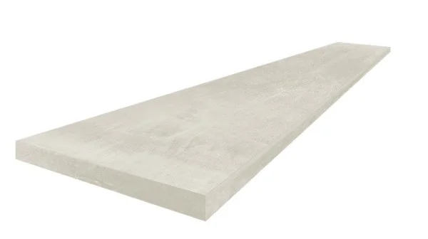 Керамогранит Coliseum Экспо Уайт Ступень угловая левая (Натуральный, 33х60) в Орске