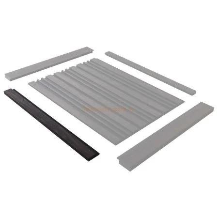 Финишный молдинг LF124A BR395K правый декорированный (42х12х2700мм) в Орске