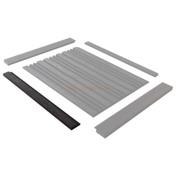 Финишный молдинг LF124A BR395K правый декорированный (42х12х2700мм) в Орске